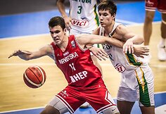 Europos jaunimo (iki 16 metų) čempionato ketvirtfinalis: Lietuva &ndash; Kroatija.