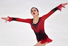 Jevgenija Medvedeva Rusijos čempionate Saranske.