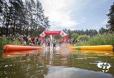 Pirmasis Lietuvos triatlono čempionato etapas Varėnoje.