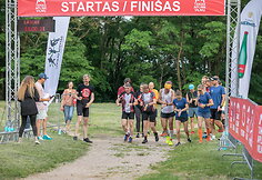 100 km bekelės taką aplink Vilnių i&scaron;bandė ir olimpiečiai.