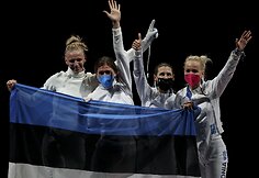 Estijos fechtuotojos tapo olimpinėmis čempionėmis.