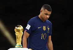 Kylianas Mbappe pasaulio čempionato finale pelnė 3 įvarčius.
