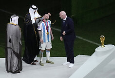 L.Messi vedama Argentina &ndash; pasaulio čempionė.