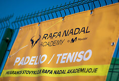Vilniuje vyko &bdquo;Rafa Nadalis&ldquo; akademijos teniso &scaron;ventė.