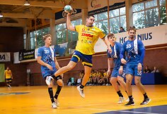 Lietuvos rankinio lygos rungtynės: Klaipėdos „Dragūnas“ – HC „Vilnius“.