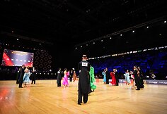 Kauno „Žalgirio“ arenoje baigėsi 58-osios tarptautinės sportinių šokių varžybos „Gintarinė pora“.