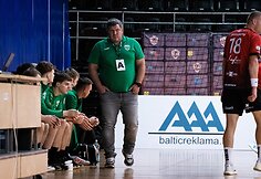 Lietuvos rankinio čempionato rungtynės: Alytaus &bdquo;Varsa-Stronglasas&ldquo; &ndash; Kauno &bdquo;Granitas-Karys&ldquo;. Vaidotas Grosas