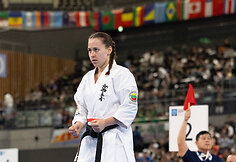Pasaulio pilno kontakto karatė čempionato akimirka