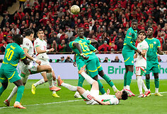 Afrikos čempionato finalas: Marokas &ndash; Senegalas. Brahimas Diazas krito paskutinę pridėto laiko minutę.