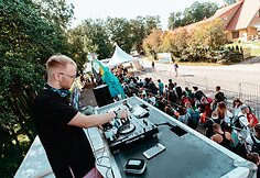 Pirmosios dienos Karklės festivalyje akimirkos