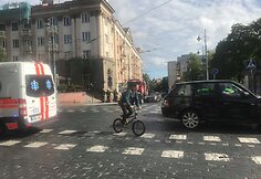 Dėl įtartino kvapo Vilniaus centro parduotuvėje „Zara“ – ugniagesių sujudimas