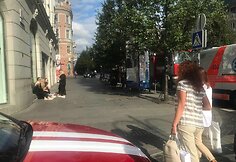 Dėl įtartino kvapo Vilniaus centro parduotuvėje „Zara“ – ugniagesių sujudimas