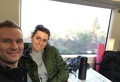 Dėl dovanos savo &scaron;aliai Simona Vidūnaitė ir Romas Usavičius ketina nueiti 2 tūkst. kilometrų pėsčiomis 