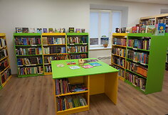 Sostinės Dzūkų biblioteka po renovacijos