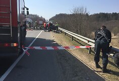 Avarija Vilniuje, Galvės gatvėje
