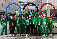 Olimpiniame kaimelyje Lietuvos sportininkus aplankė premjerė Inga Ruginienė