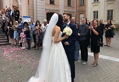 Viktorijos ir Pauliaus &Scaron;atkauskų vestuvių akimirka