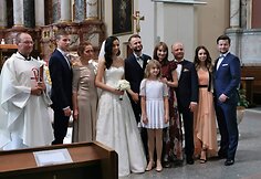 Viktorijos ir Pauliaus &Scaron;atkauskų vestuvių akimirka