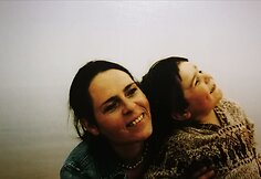 Kasparas Jasas su mama
