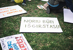 Moksleivių akcija