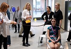 Pinamos ilgaplaukių kasos ilgiausiam kasos Lietuvoje rekordui pasiekti