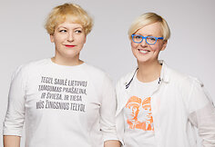 Ieva &Scaron;eviakovaitė ir Jolanta Rimkutė