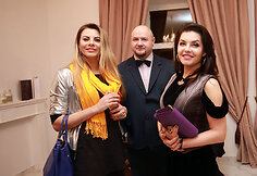 Gitana Sabaitytė, Mindaugas Tendziagolskis ir Kristina Kaikarienė