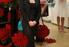 Vakarėlio „Red Lips week by Giorgio Armani“ akimirka
