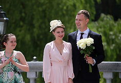 Linos Paliulytės ir Luko Gudo vestuvių akimirka