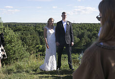 Linos Paliulytės ir Luko Gudo vestuvių akimirka