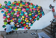 Paslaptingas gatvės meno kūrėjas iš Indonezijos