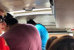 Autobuso į Lazdijus keleiviai skundžiasi negalintys atsisėsti