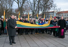 Vėliavos i&scaron;kėlimo ceremonija