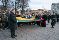 Vėliavos i&scaron;kėlimo ceremonija
