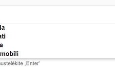 "Google" paieškos pasiūlymai