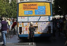 Vilniuje vyko atsisveikinimas su senaisiais autobusais