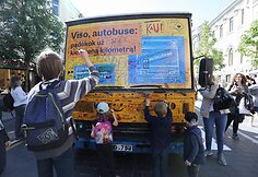 Vilniuje vyko atsisveikinimas su senaisiais autobusais