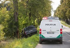 Autoįvykis kelyje Lentvaris - Trakai