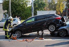 Autoįvykis &Scaron;vitrigailos ir Naugarduko gatvių sankryžoje