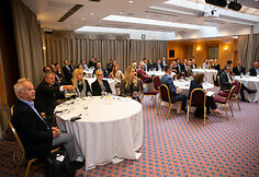 Finansų konferencijos akimirka