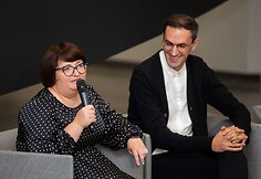 Modernaus meno centro MO spaudos konferencija