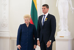 Dalia Grybauskaitė ir Saulius Ritter