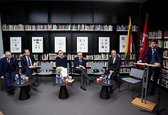 Diskusijos &bdquo;Ką ir kaip mums kalbėti?&ldquo; akimirka