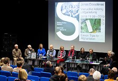 A.Sutkaus ir J.Dovidėno fotografijų parodų pristatymo spaudos konferencija