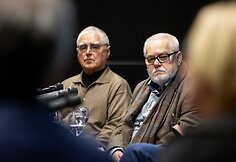 A.Sutkaus ir J.Dovidėno fotografijų parodų pristatymo spaudos konferencija
