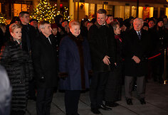 Dr. Jono Basanavičiaus paminklo atidengimo ceremonija