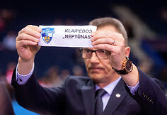 Karaliaus Mindaugo taurės ketvirtfinalio burtų traukimo ceremonija