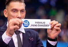Karaliaus Mindaugo taurės ketvirtfinalio burtų traukimo ceremonija