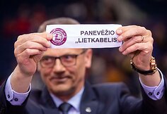 Karaliaus Mindaugo taurės ketvirtfinalio burtų traukimo ceremonija
