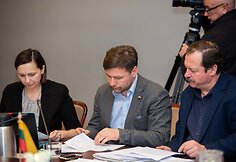 Erika Leiputė-Stundžienė, Andrius Navickas, Vytautas Silvanavičius